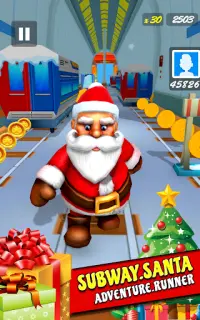 Subway Santa Adventure – Subway Runner Game 2019 Screen Shot 13
