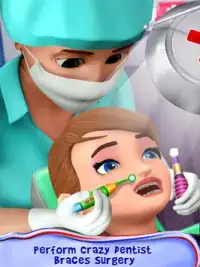 Dentista loco tirantes Cirugía Screen Shot 5