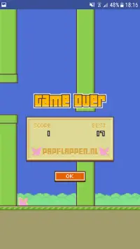 Flappy Pap Screen Shot 2