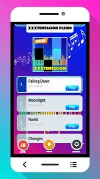 XXXTentacion Piano Tiles game Screen Shot 0