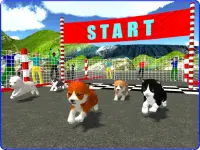 Cute Puppy Dog Racing Sim 2017 Screen Shot 5