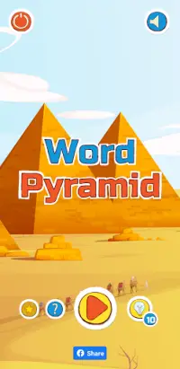 Word Pyramid - Word 4 Word Screen Shot 0