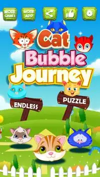 Cat Bubble Journey Screen Shot 0