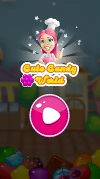 Cute Candy World Screen Shot 0