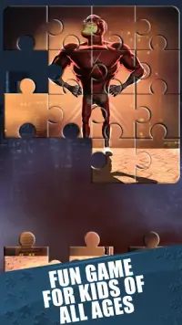 Superheroes-Jigsaw Puzzle Game Screen Shot 2