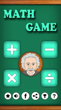 Math Game Master Screen Shot 1