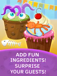 Cupcake Kids Food Game. Pro Screen Shot 1