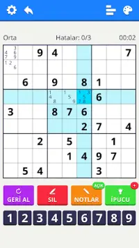 Sudoku Levels Günlük Yapbozlar Screen Shot 6