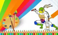 🍀 Coloring book for Turtles Ninja Legends Screen Shot 3