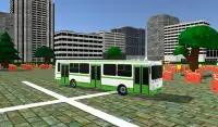 Bus Parking 2016 3D Screen Shot 1