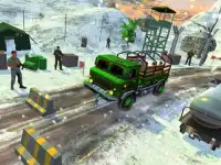 सेना ट्रक सिम्युलेटर - सैन्य ट्रांसपोर्टर खेल Screen Shot 2