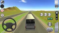 Trò chơi xe buýt mô phỏng lái Screen Shot 1