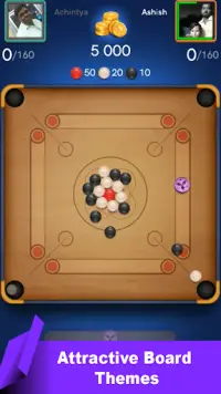 Carrom Board: Multiplayer Pool Screen Shot 0