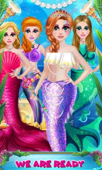 Cute Mermaid Princesses Makeover - Dress-up Screen Shot 2