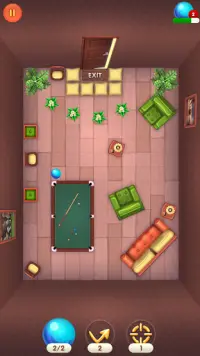 Home Golf - Richochet Puzzle Game Screen Shot 1