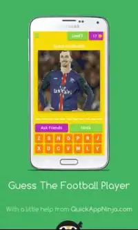 Guess The Soccer Player 2018 Quiz Game Screen Shot 4