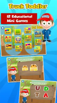 Camión del niño Juegos Gratis Screen Shot 0