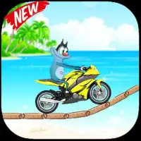 Oggy Moto bike adventure Screen Shot 3