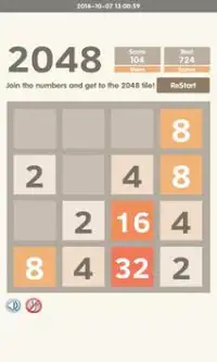 Challenge 2048 Screen Shot 0