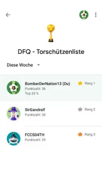 DFQ - Deutsches Fussball Quiz Screen Shot 6