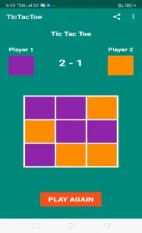 Tic Tac Toe Screen Shot 2