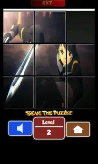 Sword Art Puzzle Online Screen Shot 2