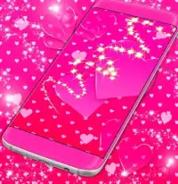 Pink Hearts Puzzle Game Screen Shot 0
