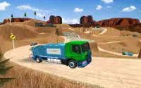 simulateur de camion à ordures 2017: dump driver Screen Shot 1