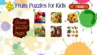 Fruits Puzzles for Kids Screen Shot 1