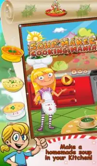 Soup Maker Cooking Mania-Fun 2D Cooking Games Screen Shot 5