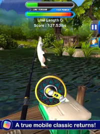 Flick Fishing: Catch Big Fish! Realistic Simulator Screen Shot 5