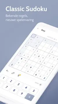 Sudoku - Gratis klassieke Logica-puzzel spel Screen Shot 0