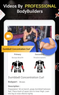 Pro Gym Workout -Gym & Fitness Screen Shot 12