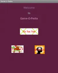 Tic Tac Toe - Game_O_Pedia Screen Shot 0
