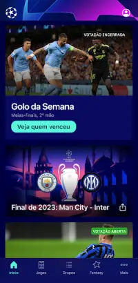Champions League Oficial Screen Shot 0