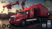 Semi Truck Driving Games Screen Shot 0