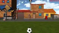 Toon Soccer Games Flick 3D Screen Shot 1