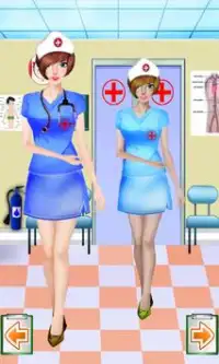 Медсестра одеваются игры Screen Shot 1