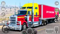 Euro Truck Driving Truck Games Screen Shot 1