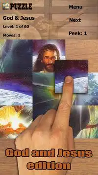 Gott und Jesus Puzzles Screen Shot 0