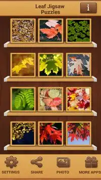 Leaf Jigsaw Puzzles Screen Shot 1
