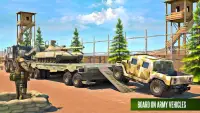 Army Truck Driving-Truck Games Screen Shot 6