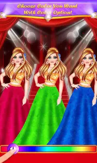 India seleb boneka - makeover pesta perayaan Screen Shot 10
