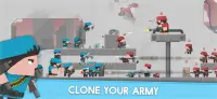 क्लोन सेनाएँ: लड़ाई का खेल Screen Shot 0