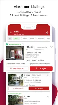 Magicbricks Buy, Rent Property Screen Shot 2