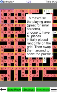 Jigsaw Crossword   Screen Shot 11