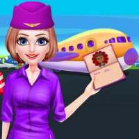 Flight Attendant Airplane Games For Girls