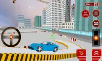 Crazy Driver Rooftop Run 3D Screen Shot 5