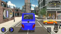 Police Bus Pagmamaneho Game 3D Screen Shot 4