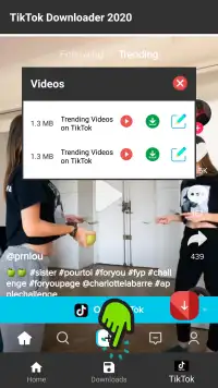 Downloader Video Tik Tok-Fast & Free Screen Shot 4